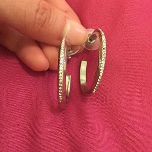 Beautiful hoop earrings